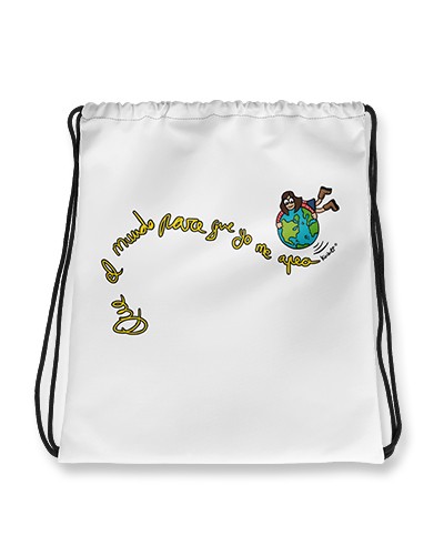 Mochila Que el mundo pare que yo me apeo