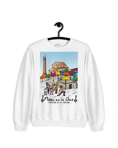 Sudadera músicos calle