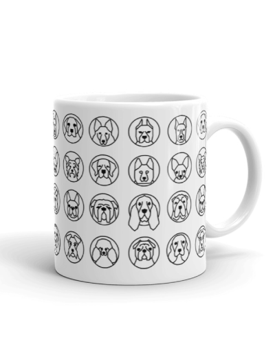 Taza perros pictos