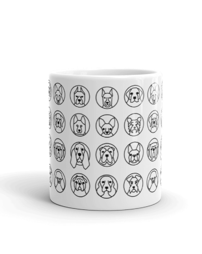 Taza perros pictos