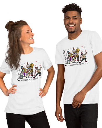 Camiseta músicos calle