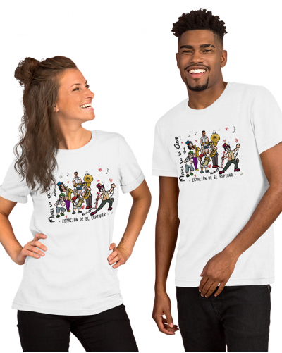 Camiseta músicos calle
