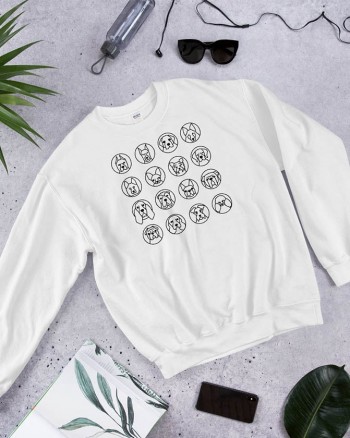 Sudadera Pictos perros