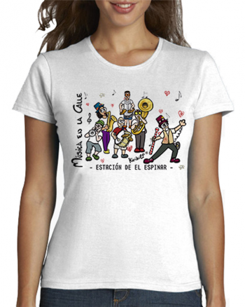 Camiseta músicos calle
