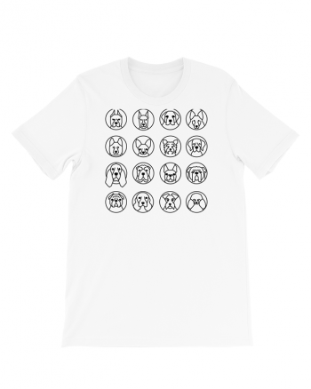 Camiseta pictos perros