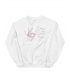 Sudadera mano rosa